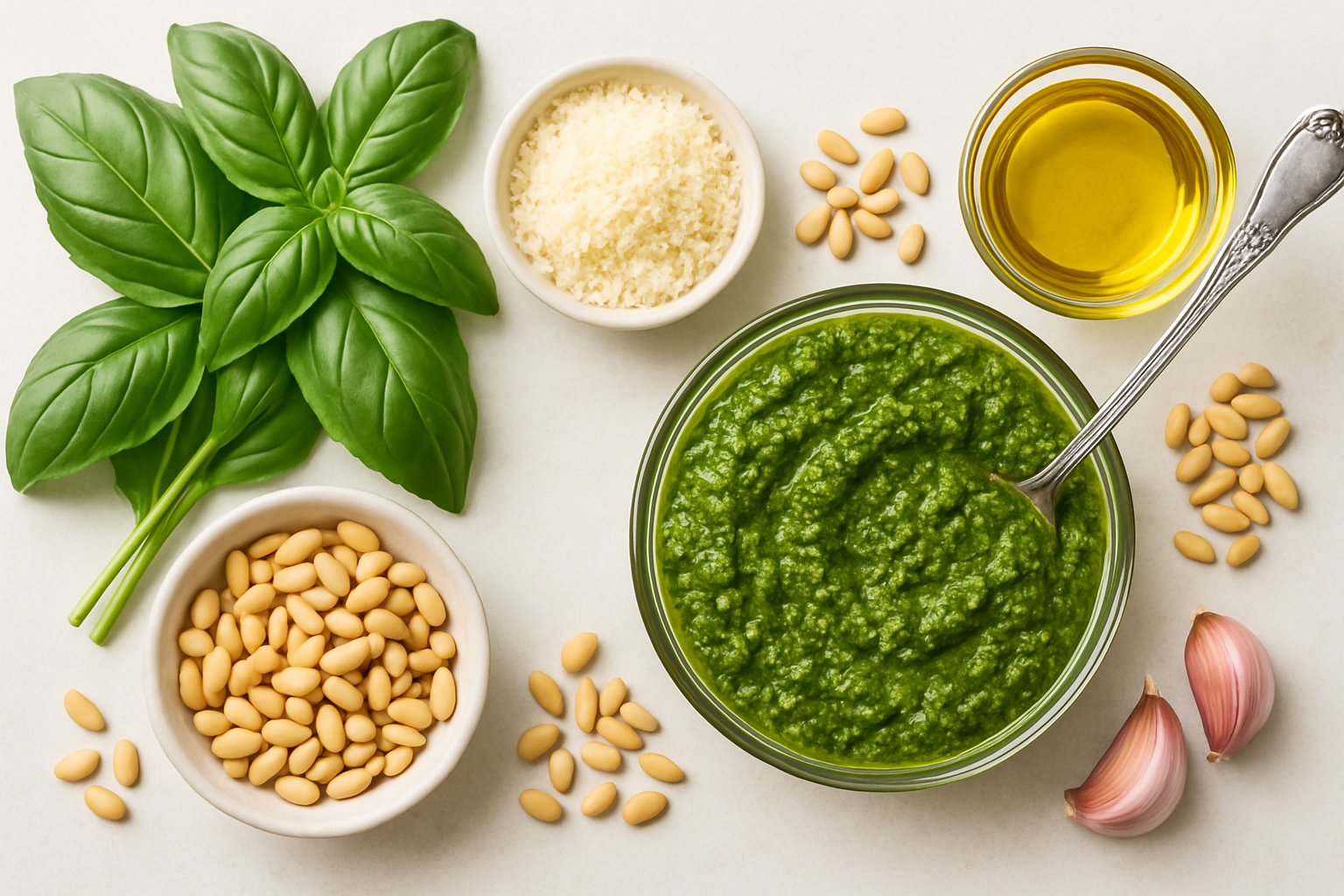 Pesto Recipe Ratios